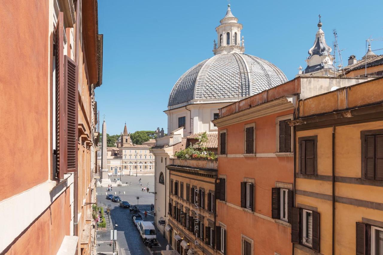 Piazza Del Popolo Apartment With View Roma Exterior foto
